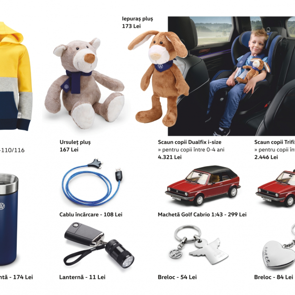Oferta accesorii originale de sezon Volkswagen